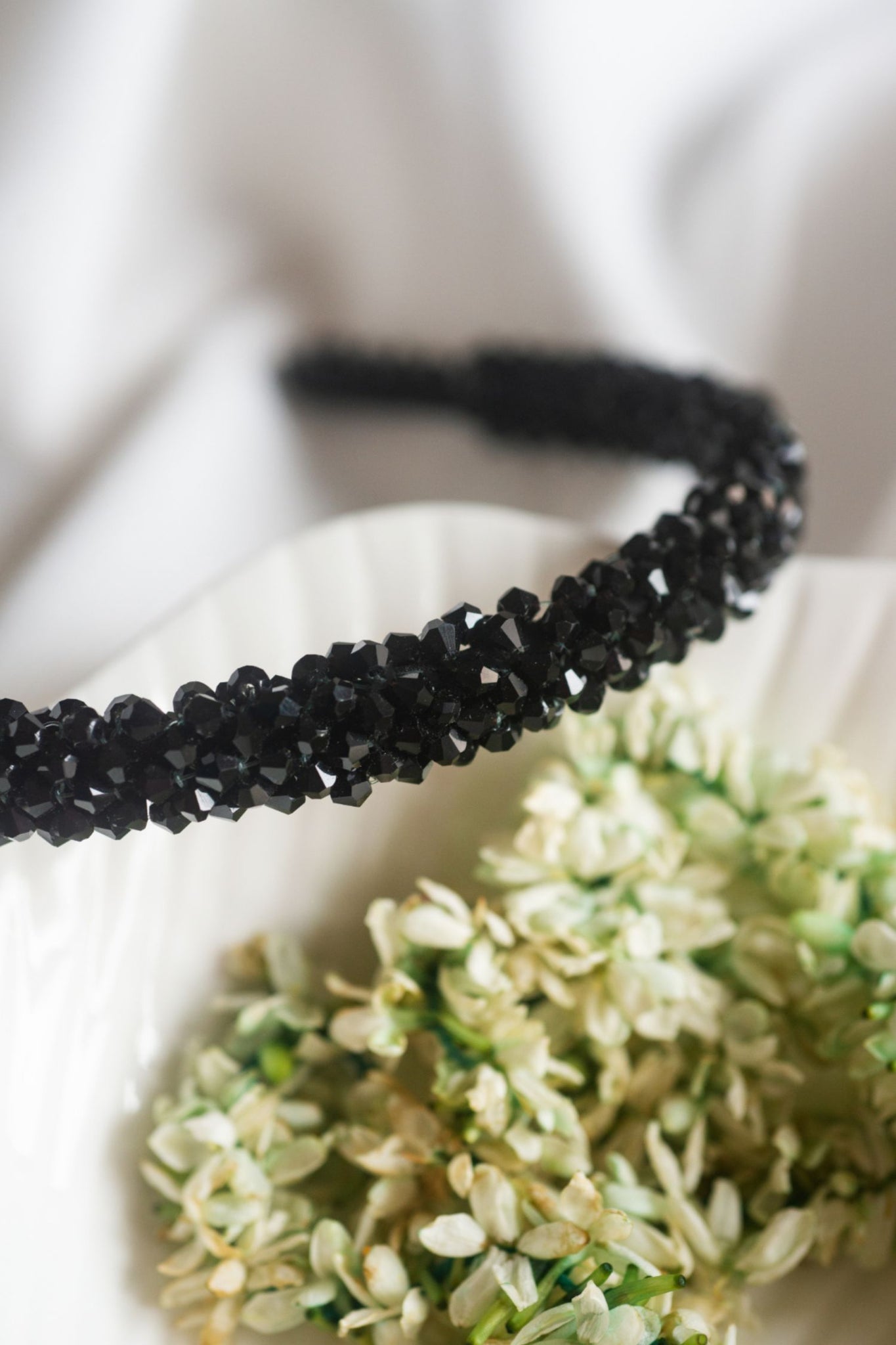 Absolute Obsidian Crystal Hairband