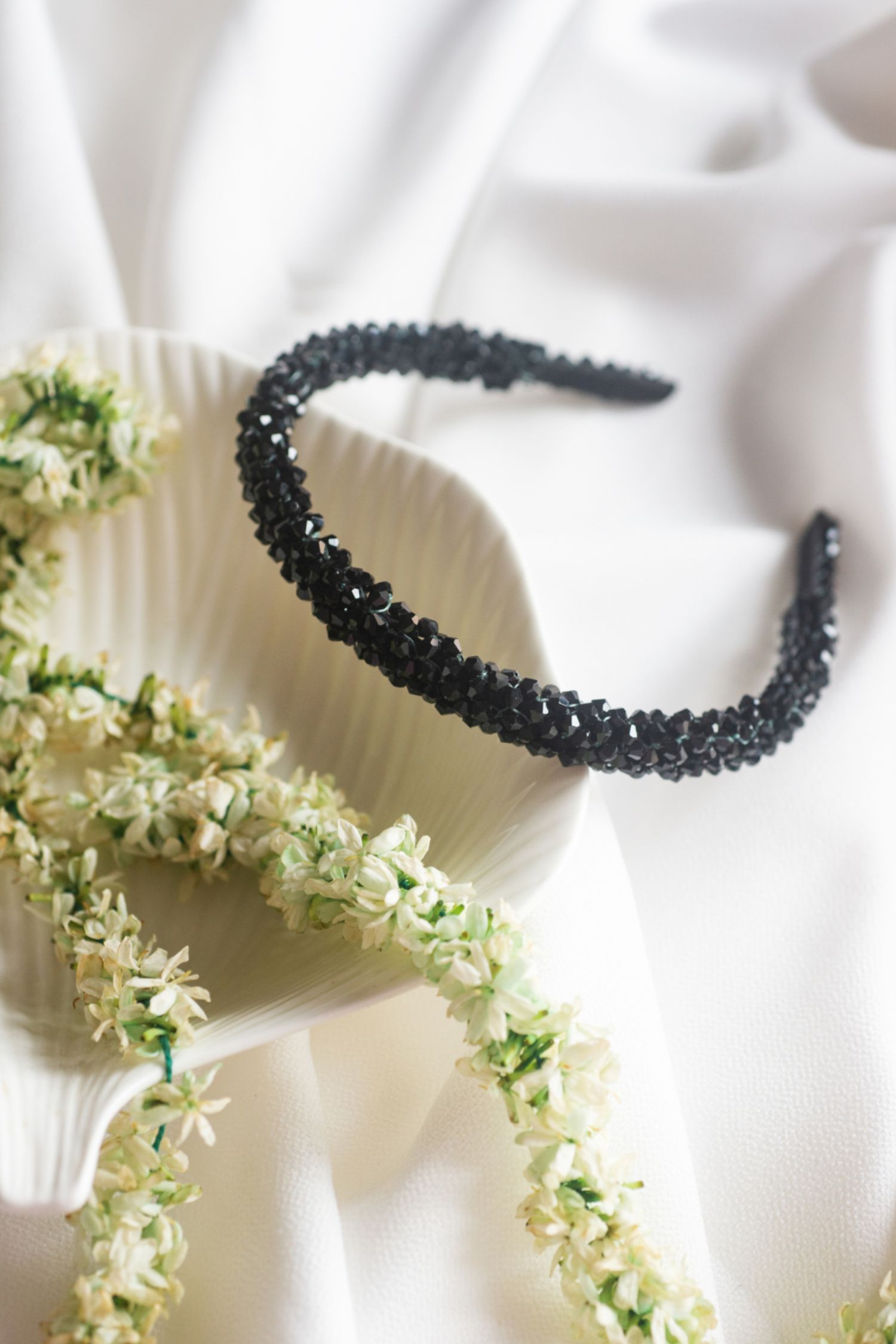 Absolute Obsidian Crystal Hairband