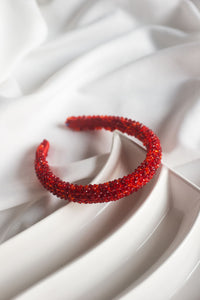 Morningstar Red Crystals Hairband