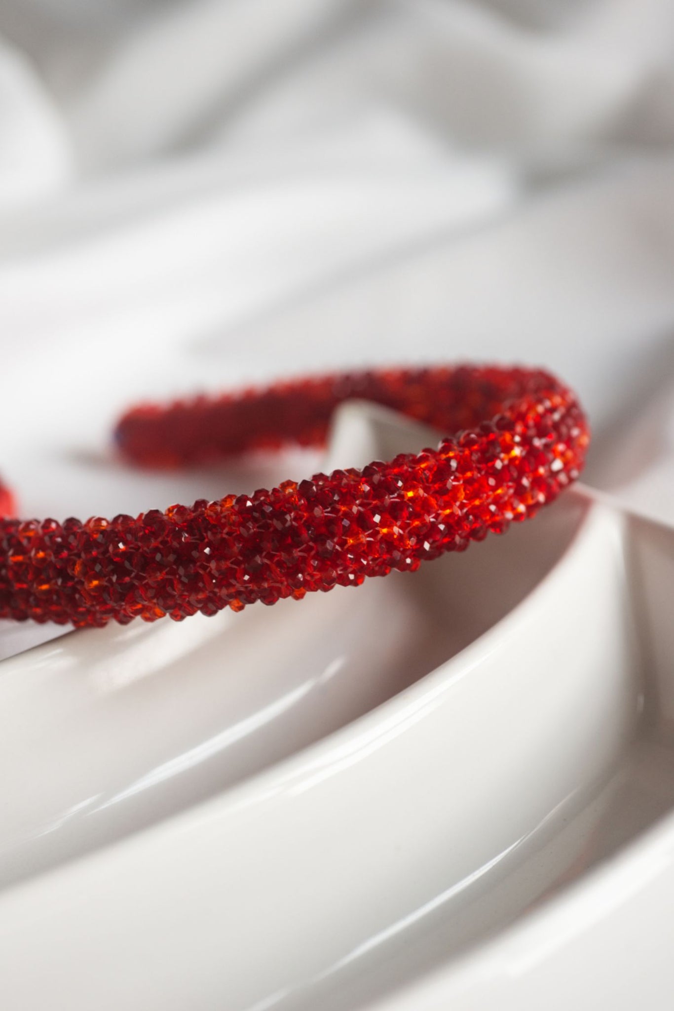 Morningstar Red Crystals Hairband