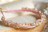 Pink Roseate Pearl Hairband