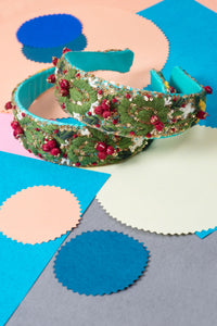 Green Utopian Garden Hairband