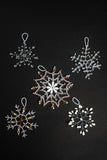 Snowflake Wintersweet Ornament Set Of 5 Pcs