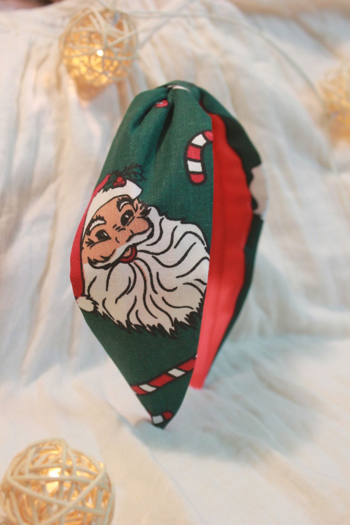 Santa Xmas Turban Headband
