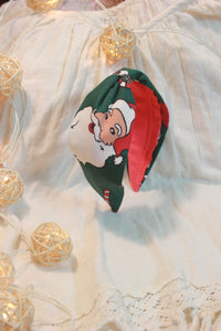 Santa Xmas Turban Headband