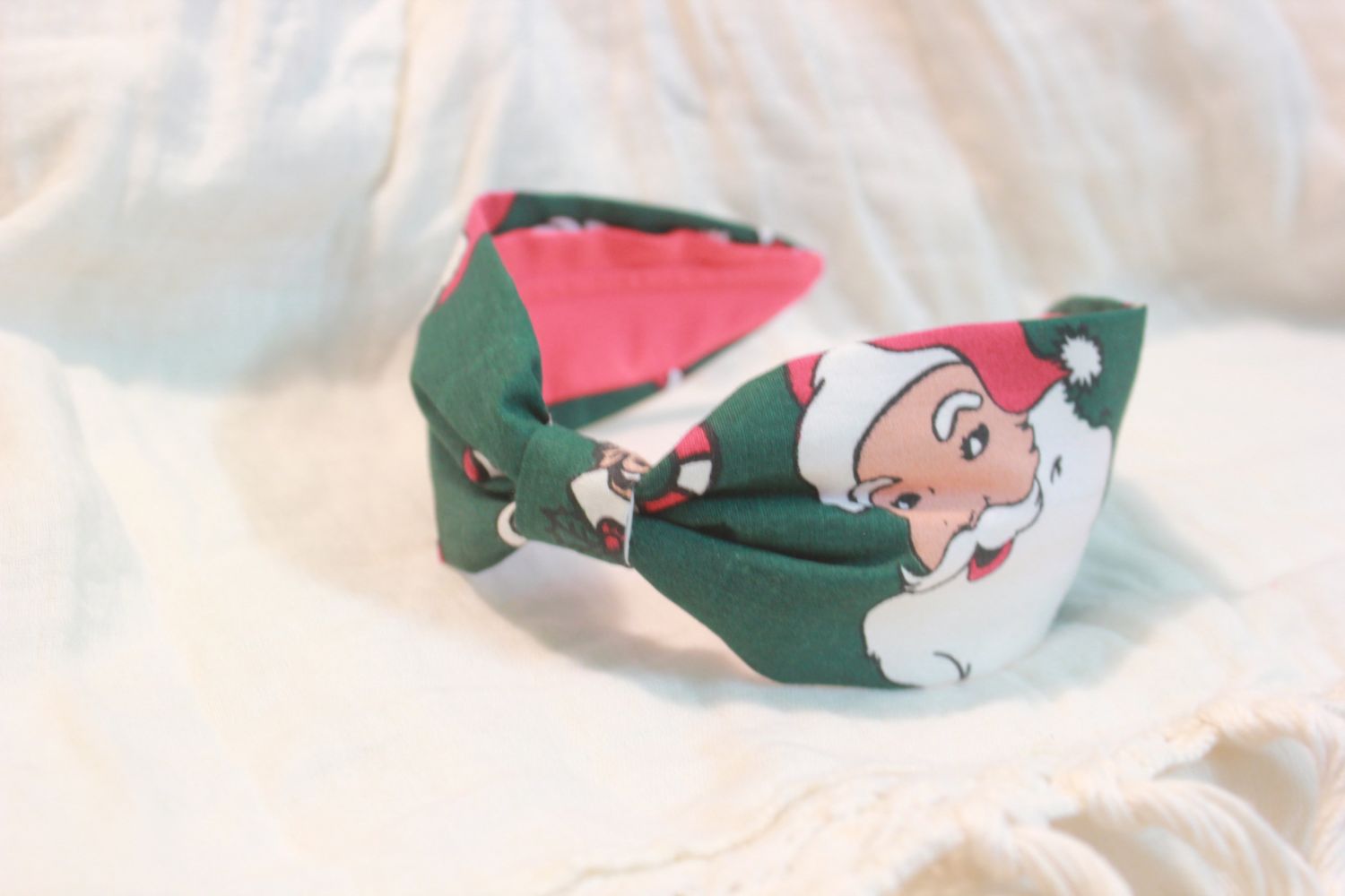 Santa Xmas Turban Headband