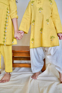 Sunset Jasmin Dhoti Kurta (2pc-Set)