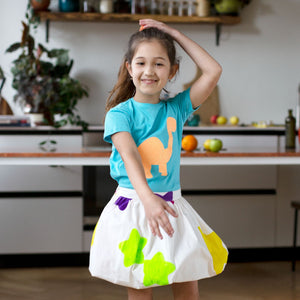 Oopsie Daisy Skirt (Multi Colour Stars)