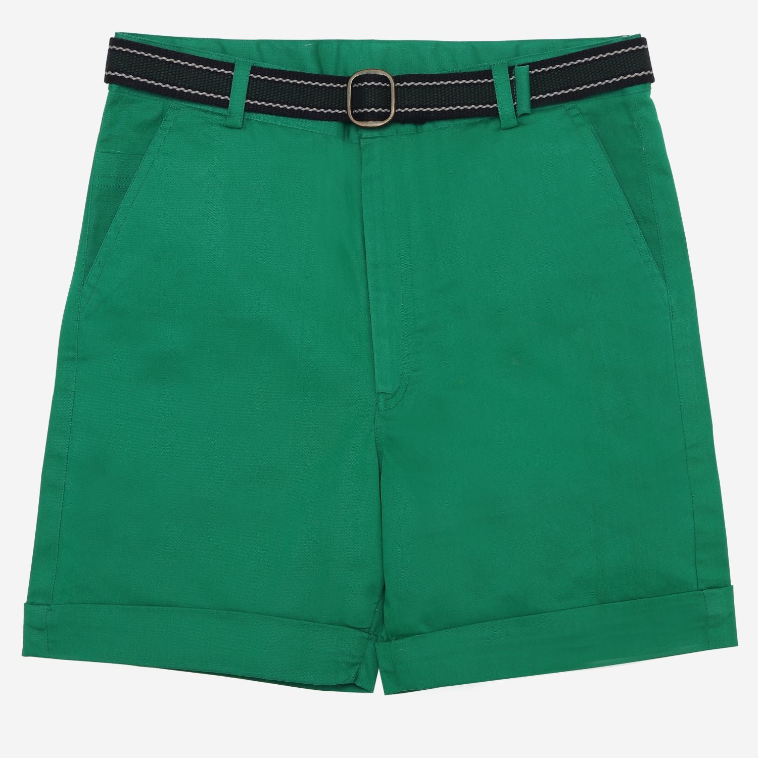 Autum Breeze Shorts (Emerald Green)