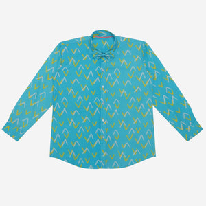 Classique Shirt (Blue V's)