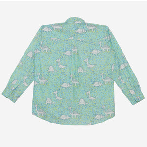 Classique Shirt (Scattered Dots And Dinosaurs )