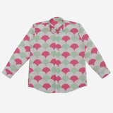 Classique Shirt (Sea Green Honeycomb)