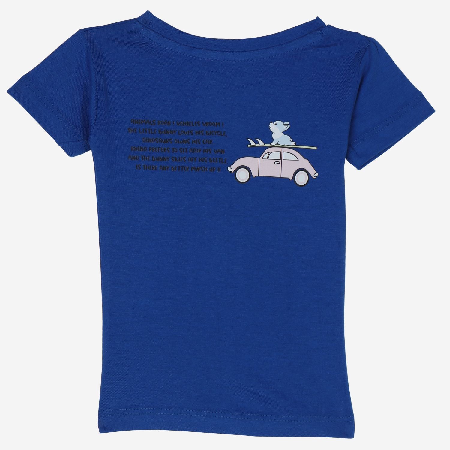 Cars With Animals (Royal Blue)