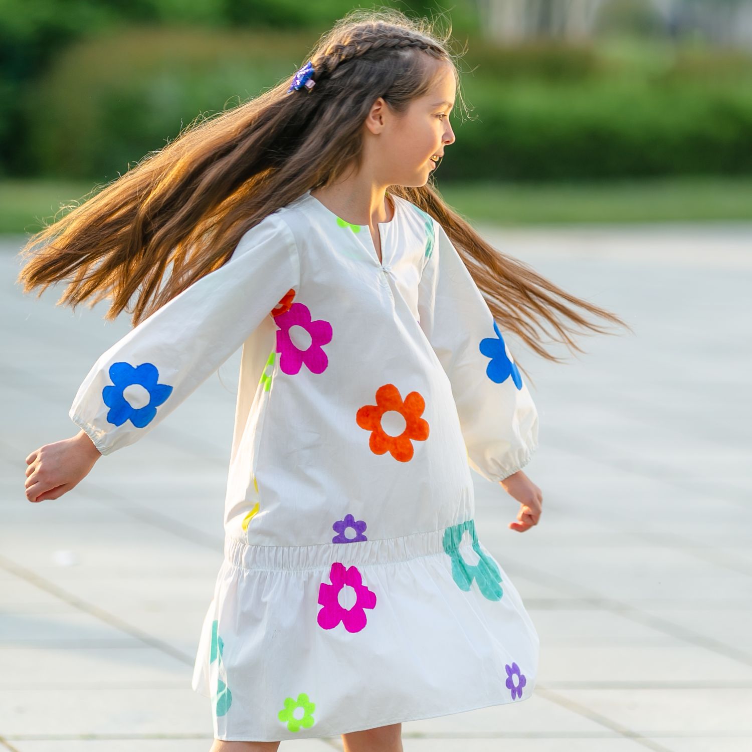 Dreamcatcher Dress (Multi Colour Flowers)