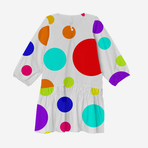 Dreamcatcher Dress (Multi Colour Polka)