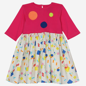 Dora Dress (Pink Party Poppers)