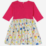 Dora Dress (Pink Party Poppers)