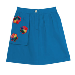 Easy Breezy Skirt (Royal Blue)