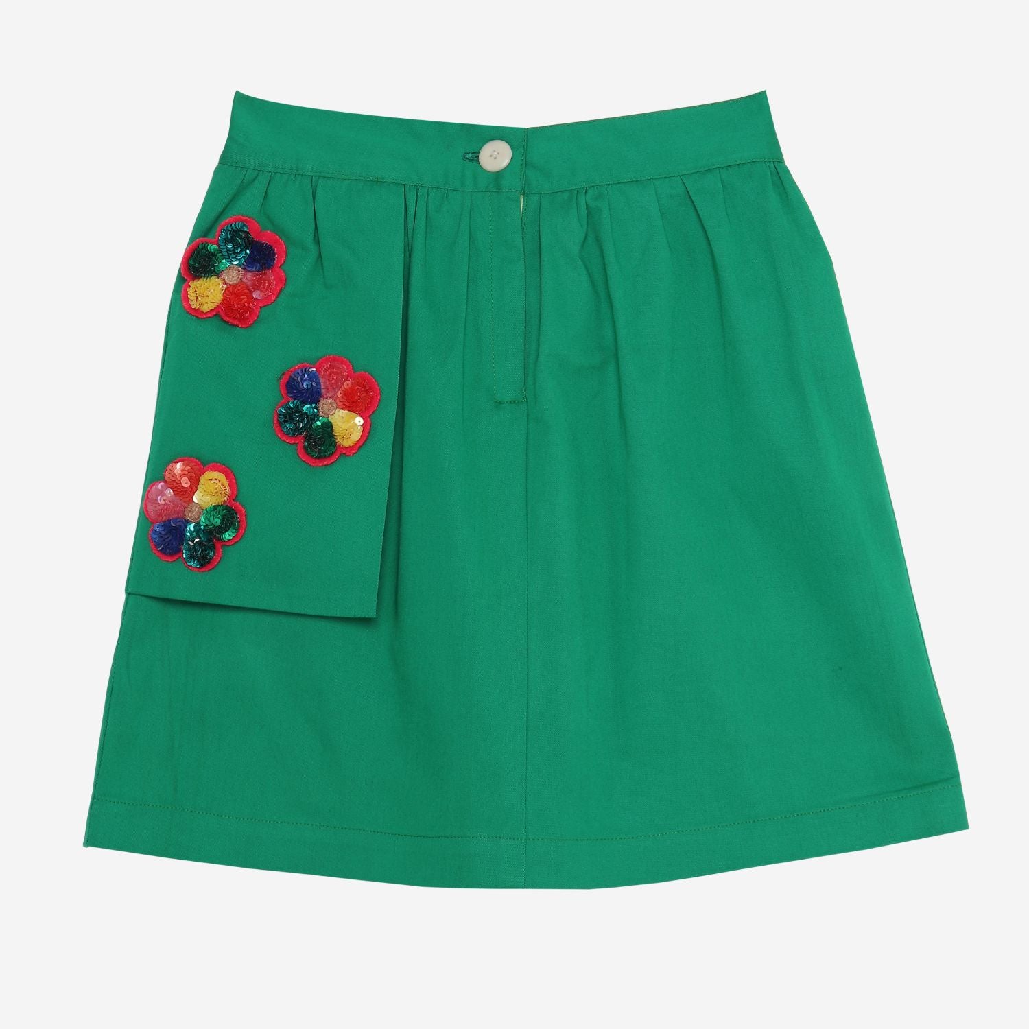 Easy Breezy Skirt (Emerald Green)