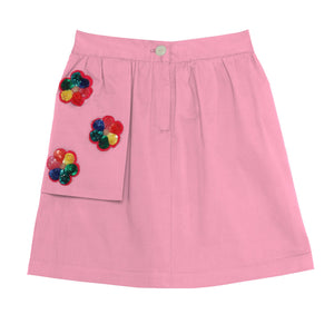 Easy Breezy Skirt (Fluorescent Pink)