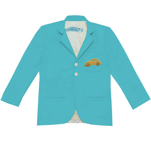 Gentleman Blazer (Aqua Blue)