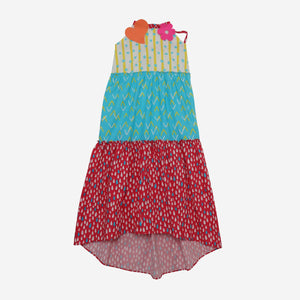 Hygge Dress (Abstract And Multiple Polka Dots)