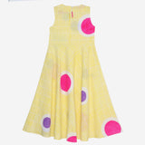 Joy Parade Maxi (Yellow And Multi Coloured Polka)