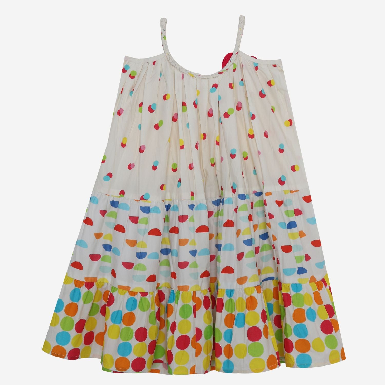 Moon River Dress (Multi Coloured Bulbs And Semi Circles And Tic Tac Toe)