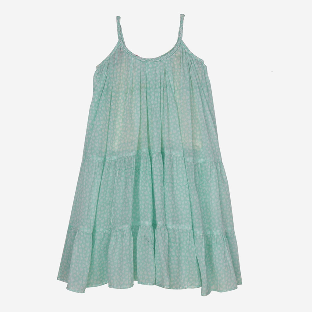 Moon River Dress (Mint Green With Hearts ) Petitroyalkids Moon River Dress (Mint Green With Hearts ) Petitroyalkids