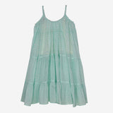 Moon River Dress (Mint Green With Hearts )