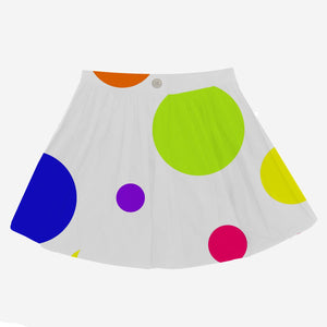 Oopsie Daisy Skirt (Multi Colour Polka)