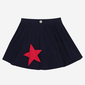 Oopsie Daisy Skirt (Navy)