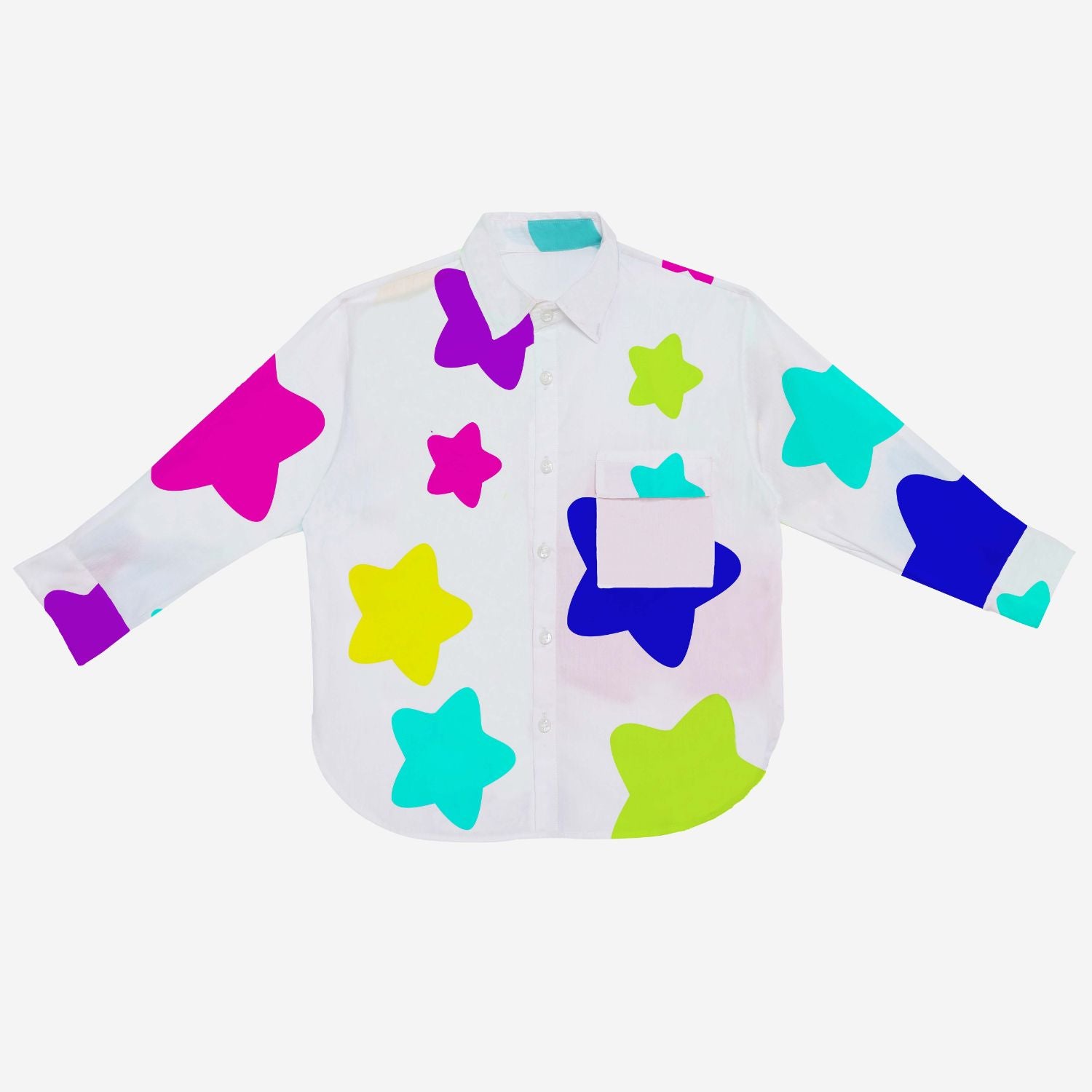 Ray Of Sunshine Shirt (Multi Colour Stars)