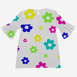 Sugar Rush Dress (Multi Coloured Flowers)