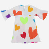 Sugar Rush Dress (Multi Colour Hearts)