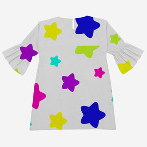 Sugar Rush Dress (Multi Colour Stars)