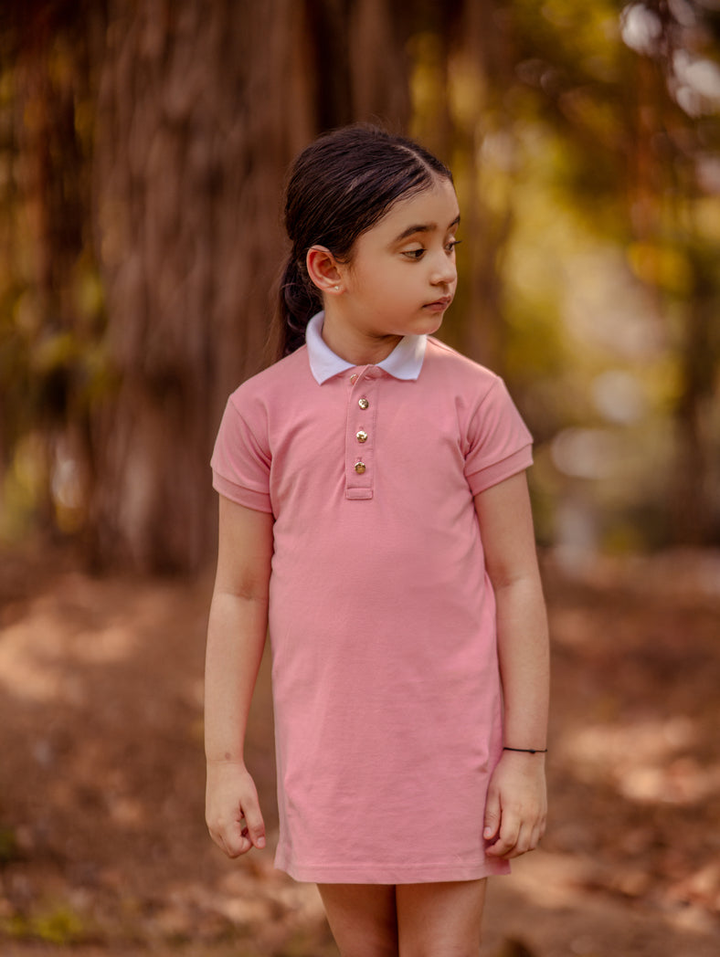 Pink Pony Dress for Girls