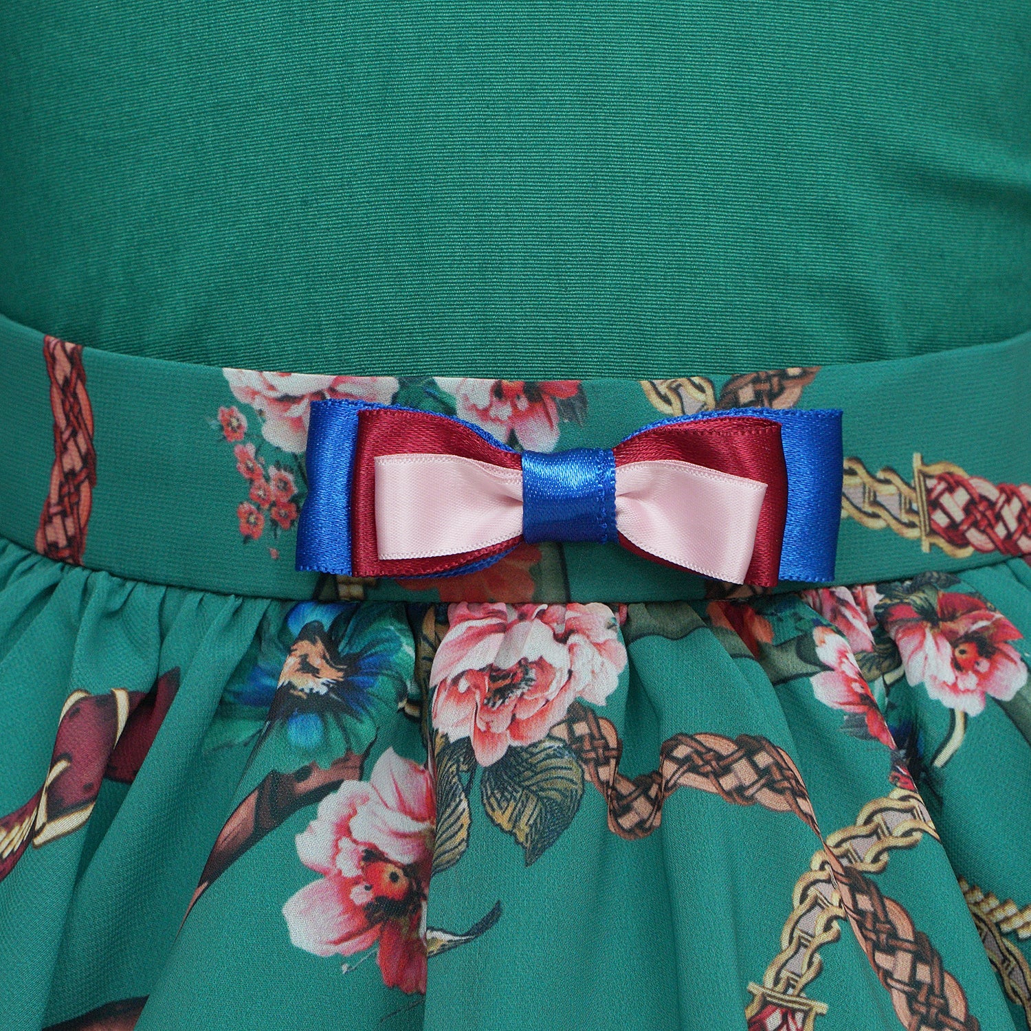 Green Dragonfly Co-ord Skirt Set