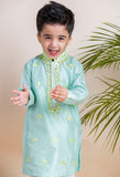 Blue Mirror Kurta Churidar