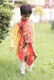 Leopard Drape Kurta