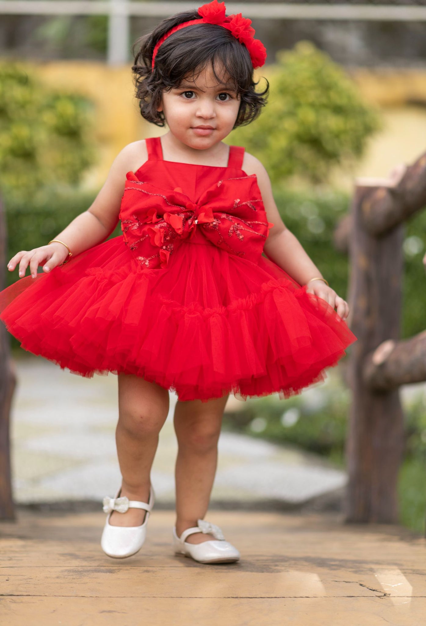 Red Bow Dress