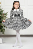 B/W Houndstooth Pinafore