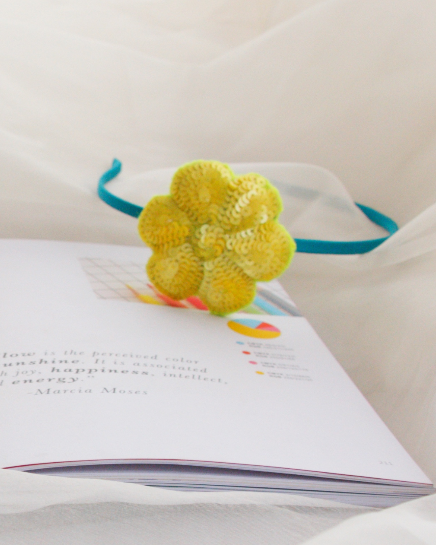 Flower Hairband (Yellow)