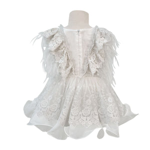 The Feather Fairy Dress (With Extra Volume)