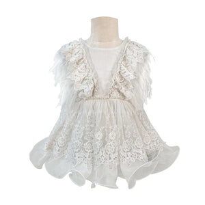 The Feather Fairy Dress (With Extra Volume)