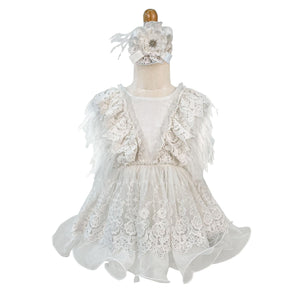 The Feather Fairy Dress (With Extra Volume)