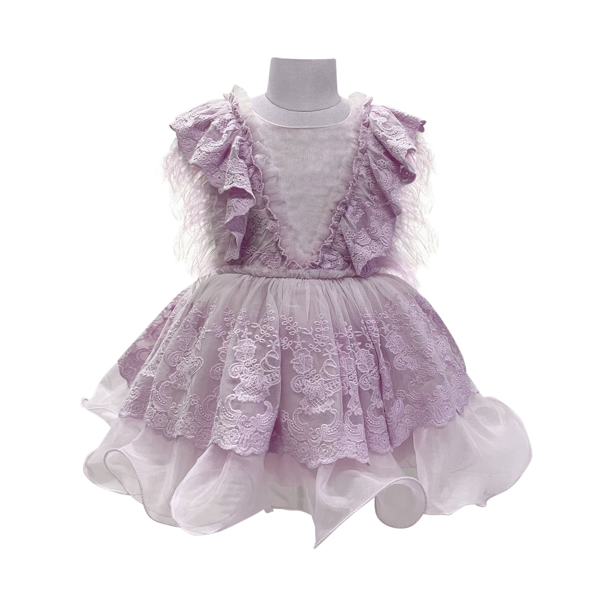 The Feather Fairy Dress (With Extra Volume)