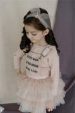 “Boss Baby” Embroidered and Hand Enhanced Pinafore Tutu