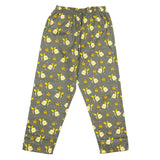 Starfish Yellow Round Neck Half Sleeve Pyjama Set For Kids