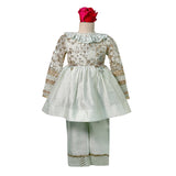 Embroidered Peplum Kurta with Pants